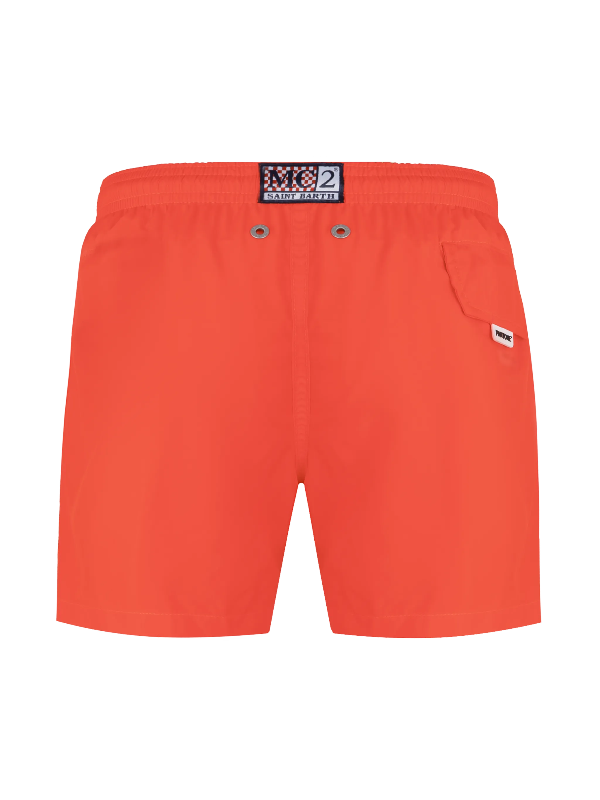 Maillots de bain Jean Lighting Pantone en tissu orange fluorescent léger |