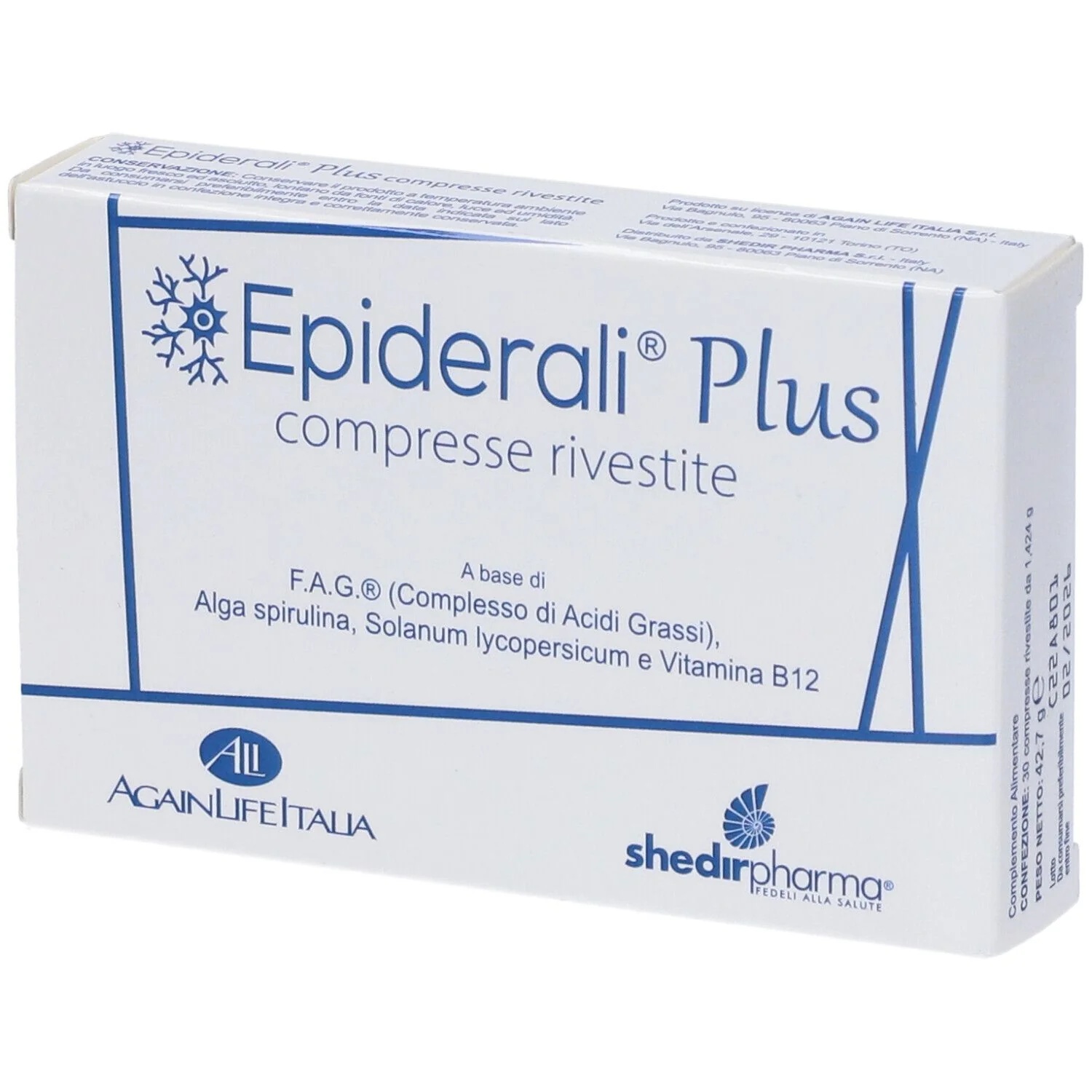 SHEDIR Epiderali Plus 30 Kapseln