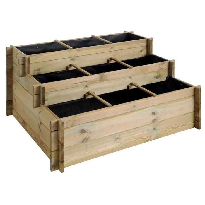 UP 3-Tier, 9-Compartment Raised Garden Bed - Cerland