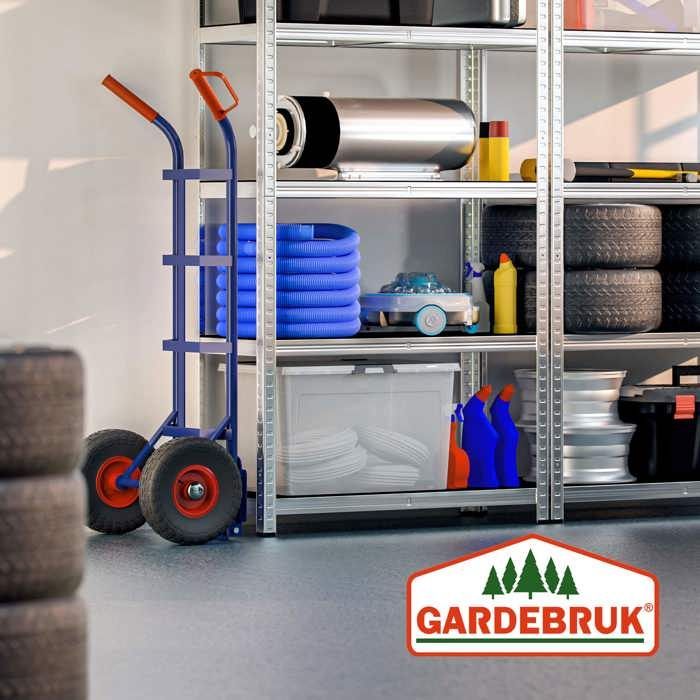 Carrello a mano pieghevole GARDEBRUK®, portata massima 200 kg, pneumatici, carrello di trasporto, carrello manuale per traslochi, carrello a mano pieghevole