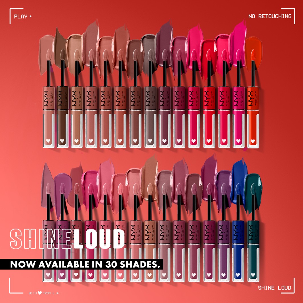 Tinta labbra NYX Professional Makeup Pride Makeup Shine Loud High Shine - 1 ml