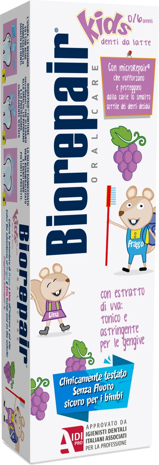 BIOREPAIR Biorepair Kids sabor uva 50 ml