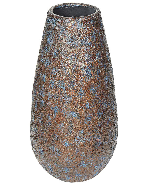Wazon dekoracyjny ceramiczny 48 cm brązowy