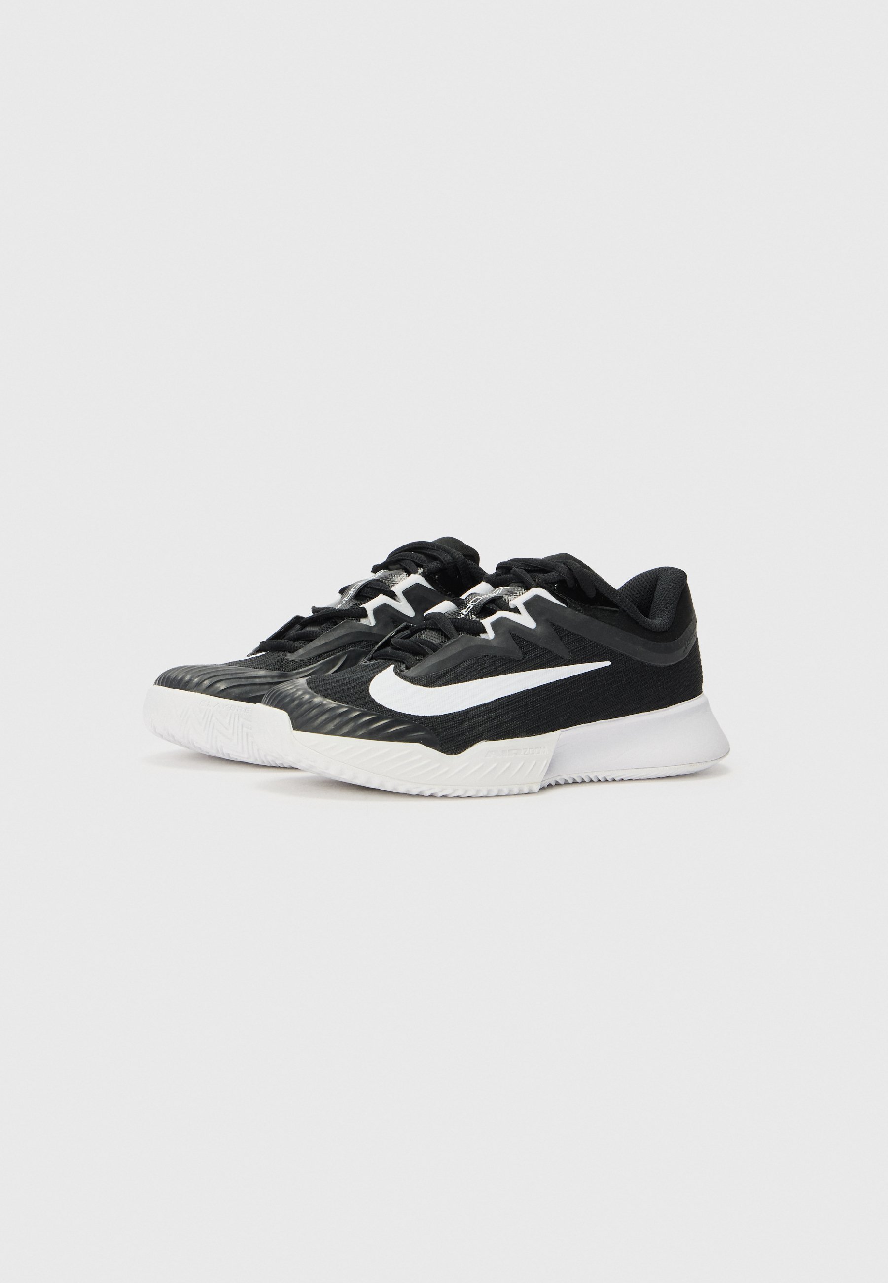 Nike Performance ZOOM VAPOR PRO 3= - Tenisové boty na antuku - černá/bílá