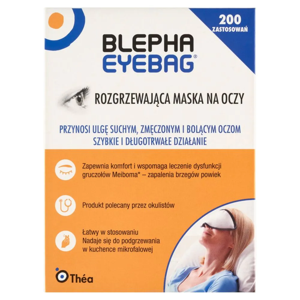Blepha Eyebag, Rozgrzewająca maska na oczy