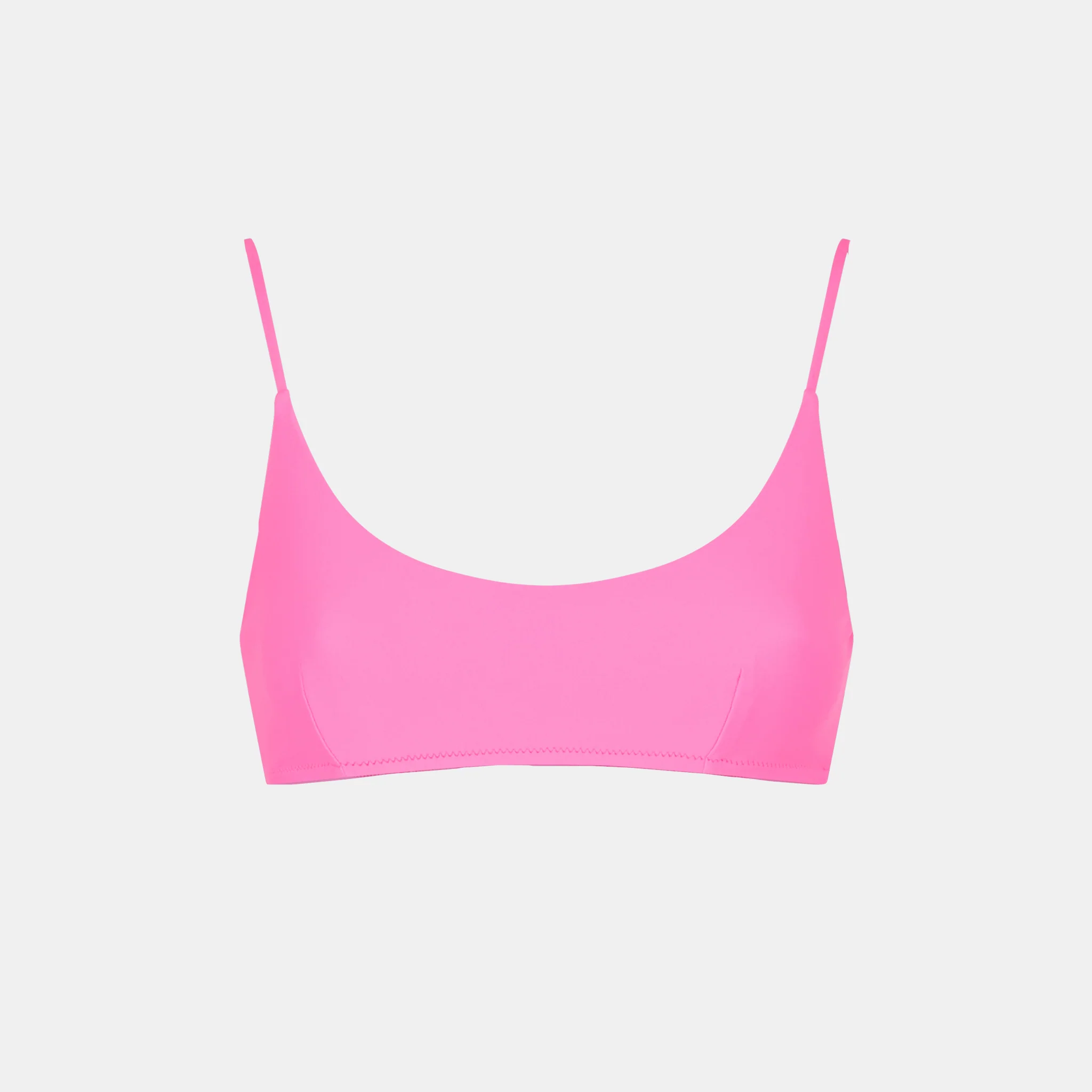 Disfraz bralette donna rosa fluo