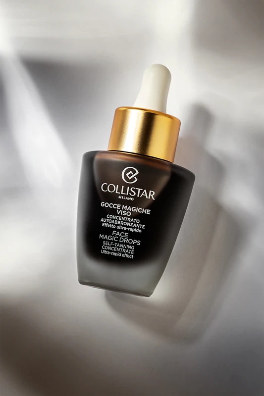 Collistar Magic Drops концентрат за самопотамњивање лица