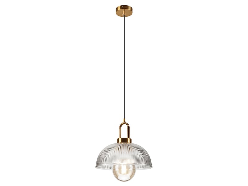 Lampa wisząca Pia  szklana transparentna