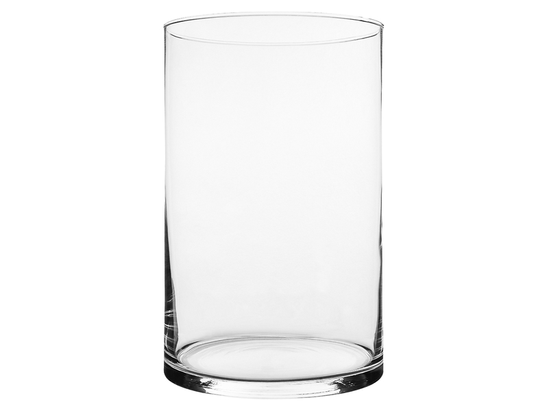Wazon szklany 30 cm transparentny