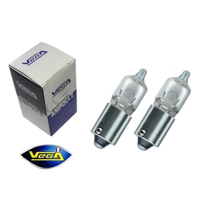 2 Vega® H6W BAX9S högljus 125 lm 