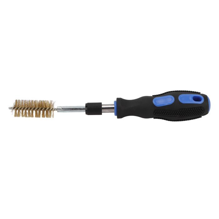 Shipenophy Kit de nettoyage de siège d'injecteur universel, brosse de nettoyage de siège d'injecteur, outil de nettoyage de