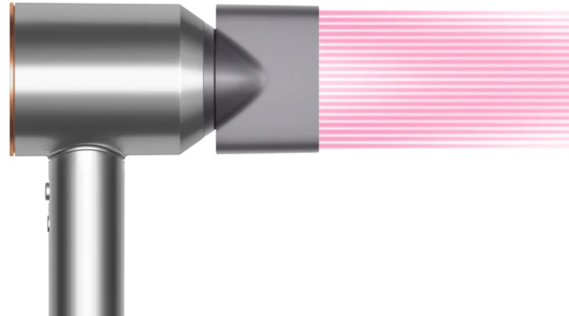 Secador de cabelo Dyson Supersonic Origin HD07 Prata/Cobre