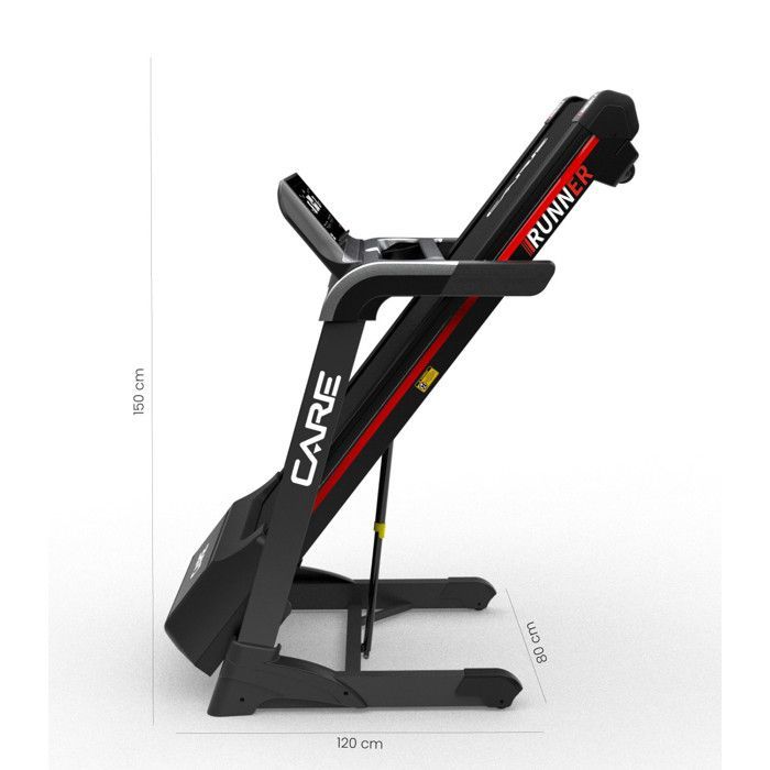 Tapis de course connecté - 20km/h - CARE - RUNNER - KINOMAP