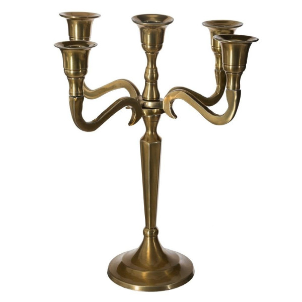Świecznik metalowy 22 cm