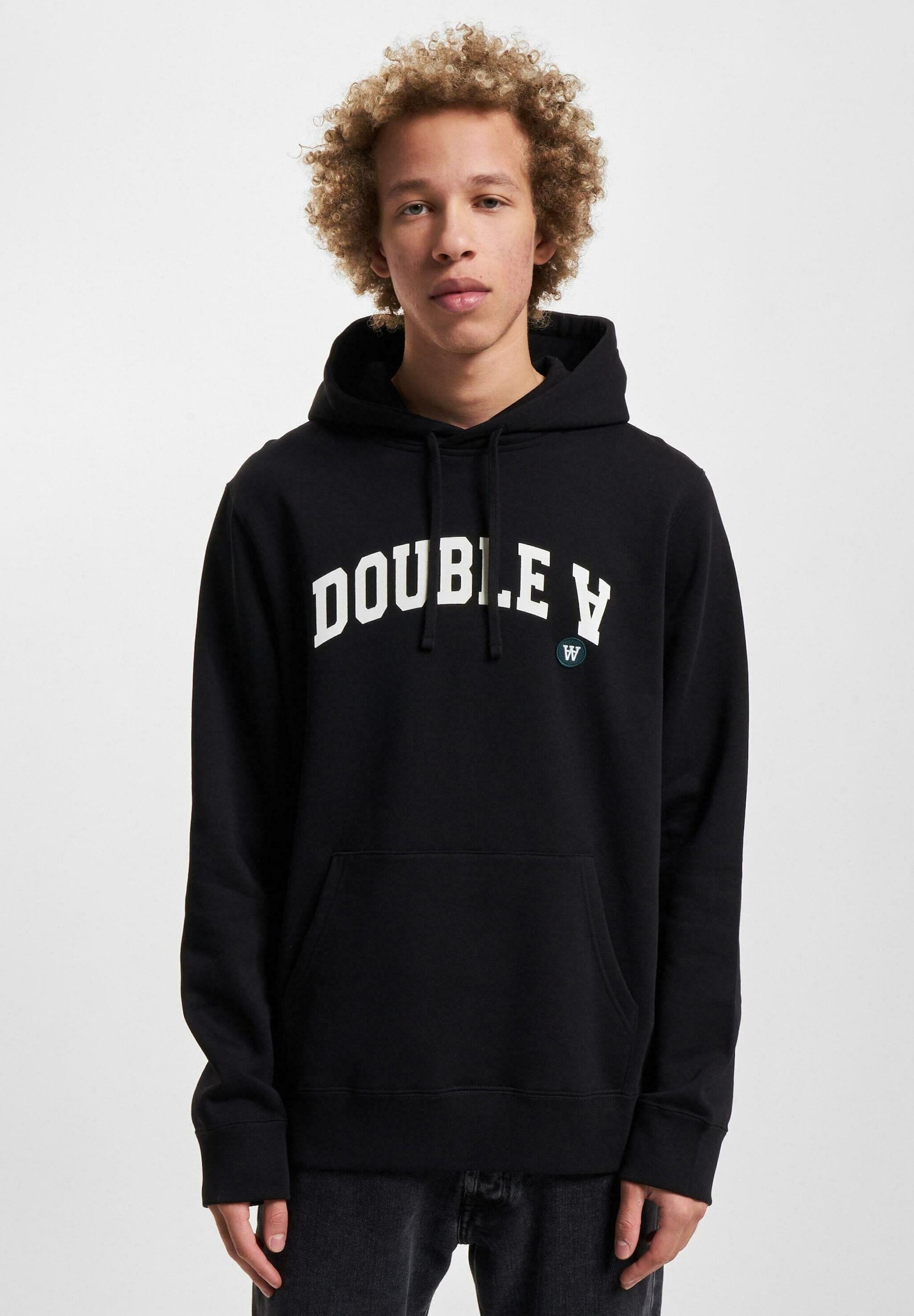 WOOD WOOD Hoodie - zwart