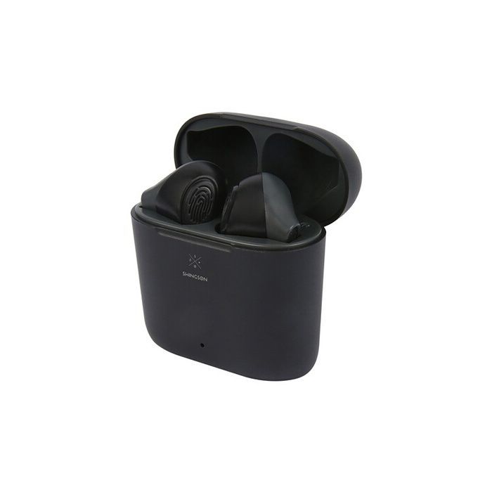 Fones de ouvido sem fio Swingson Buds True Wireless, pretos