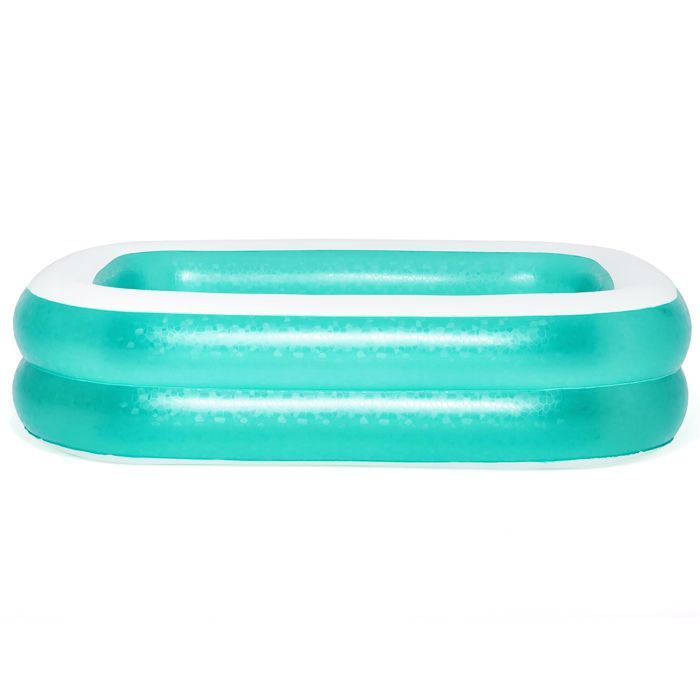 Bestway Inflatable Children's Pool - Rectangular - 201 x 150 x 51 cm - Blue