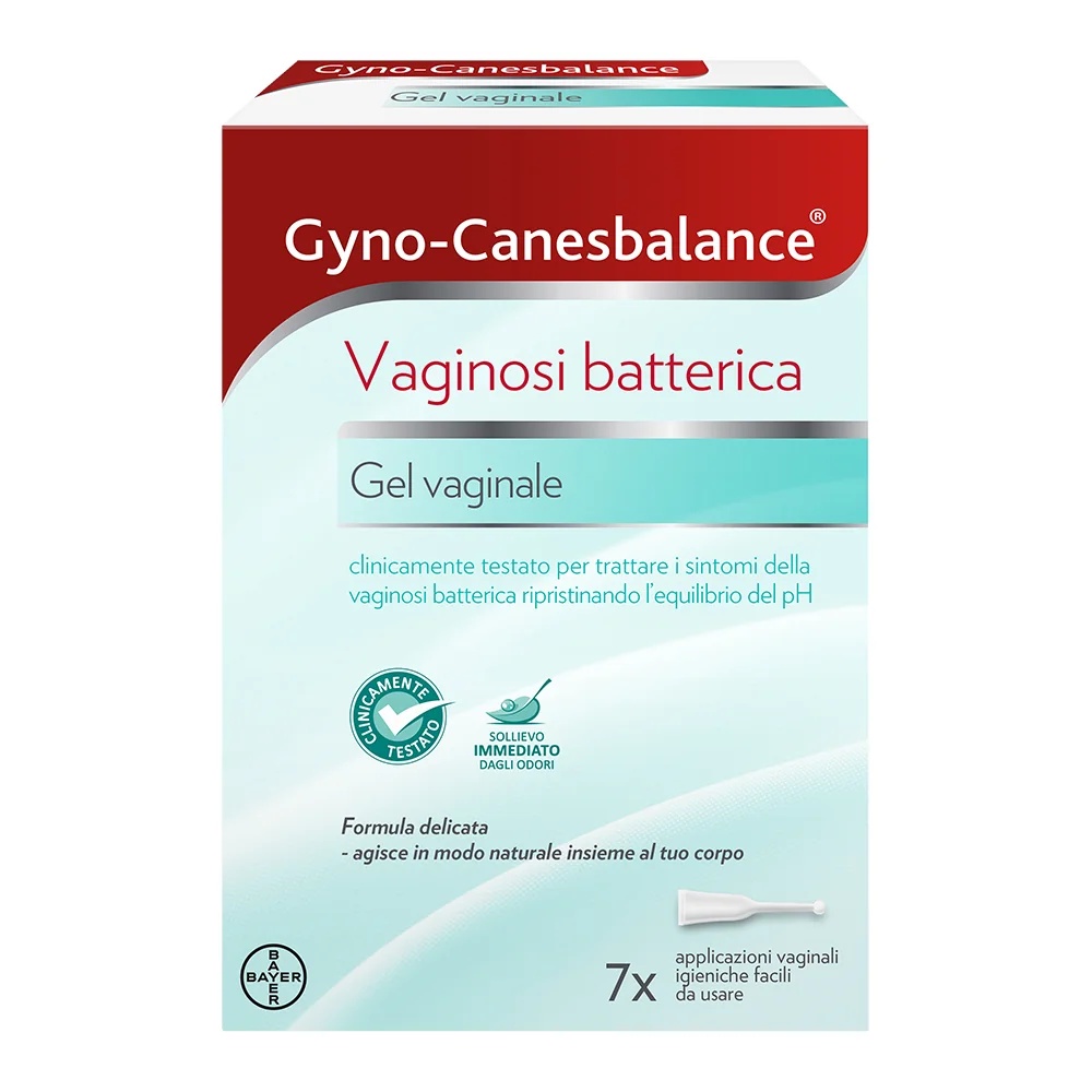 GYNOCANESTEN Gyno-Canesbalance Gel 7 aplicadores desechables Vaginosis bacteriana