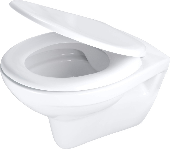 DEANTE Miska WC z deską bezkołnierzowa