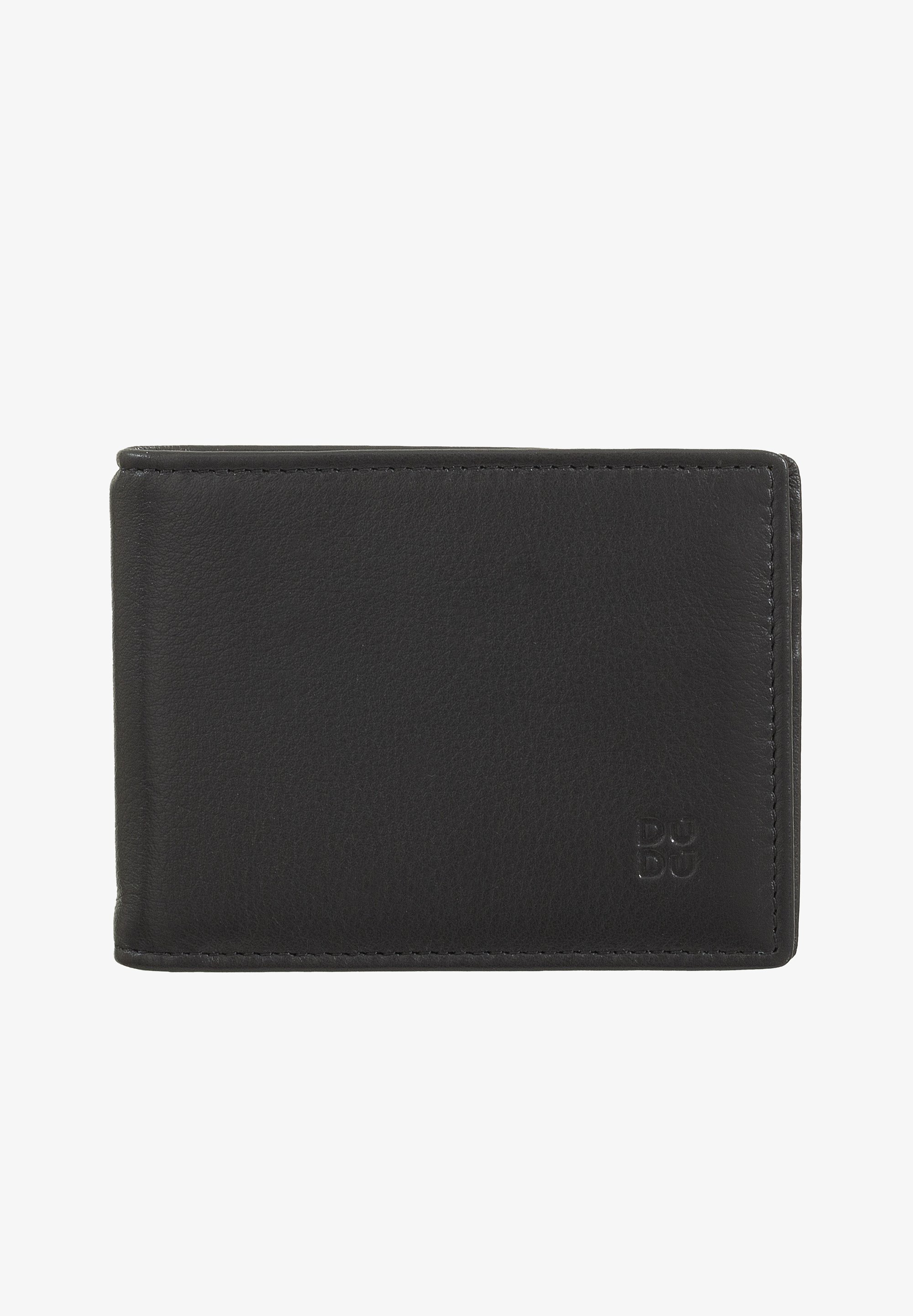 DUDU CON CLIP FERMASOLDI PICCOLO SOTTILE CON PROTEZIONE RFID - Portafoglio - nero