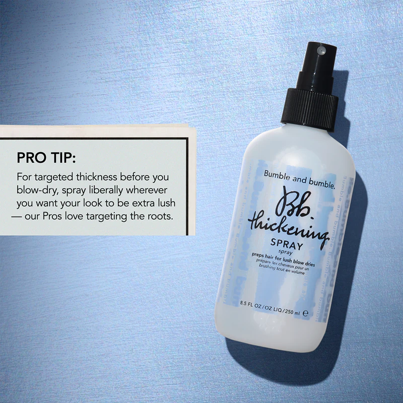 Spray espessante Bumble and bumble para dar volume aos cabelos