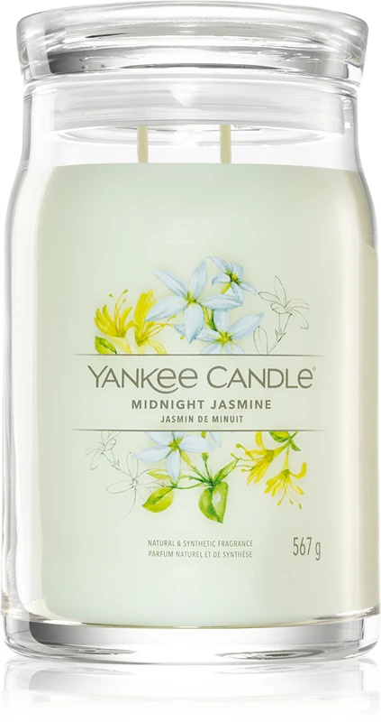 Yankee Candle Midnight Jasmine aromātiskā svece I. Signature