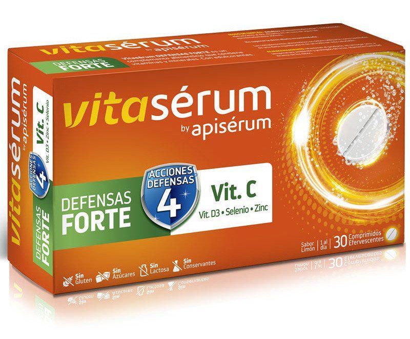 „Defensas Forte“ vitamino C šnypščiosios tabletės Mityba ir dietologija