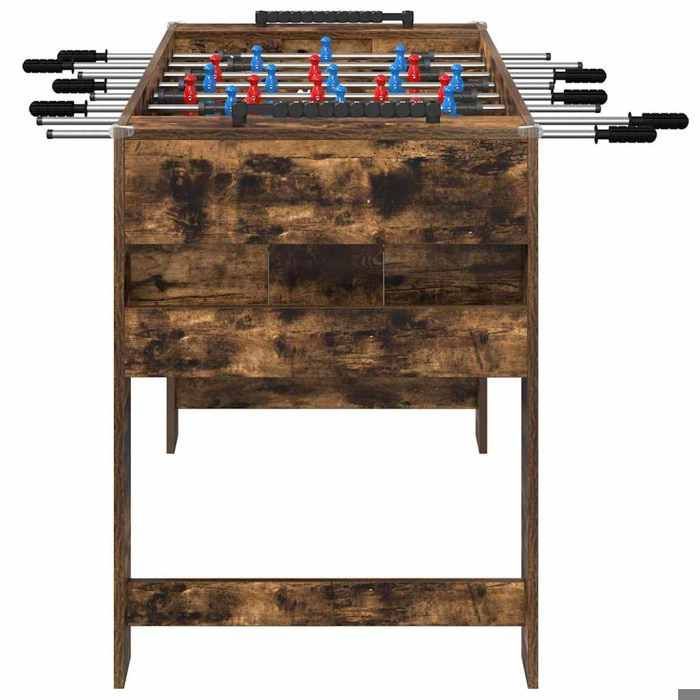 (EN OFERTA) Mesa de fútbol - Mesa de futbolín - Roble ahumado 125 x 60,5 x 80 cm @FR6219195
