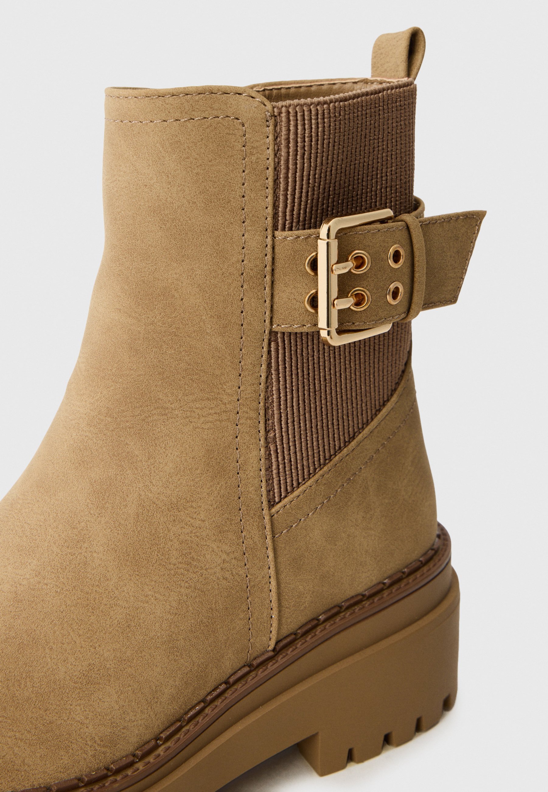 Anna Field Wide Fit Classic ankelstøvletter - beige