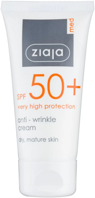 Creme facial antirrugas Ziaja Med UVA+UVB Protective Treatment