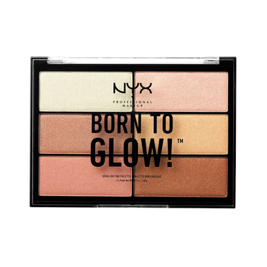 Paleta de maquillaje profesional Nyx Born To Glow Iluminador 1 unidad 1 unidad