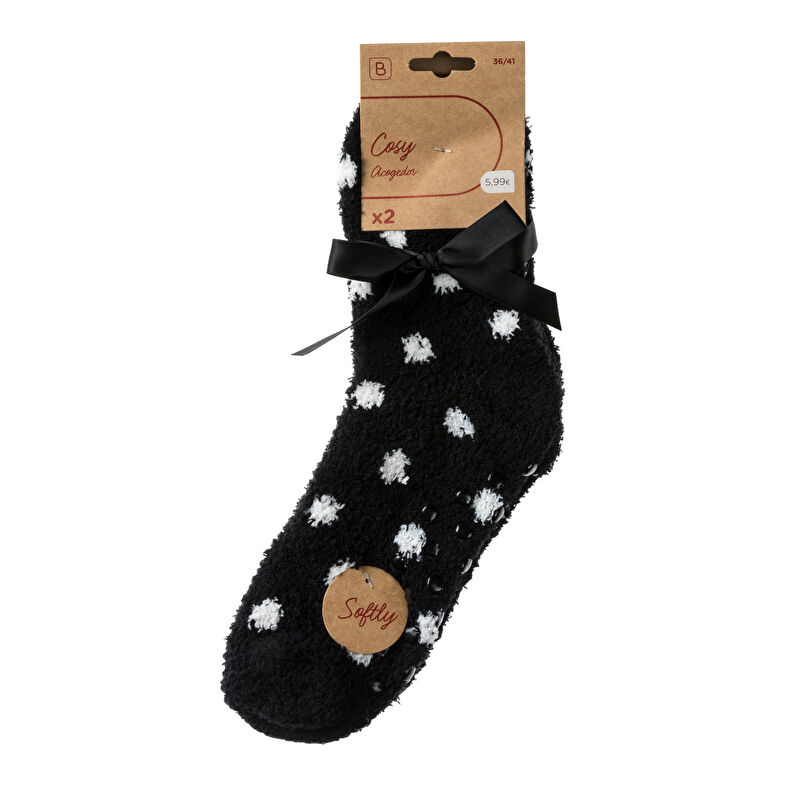 Chaussettes et collants Femme Noir