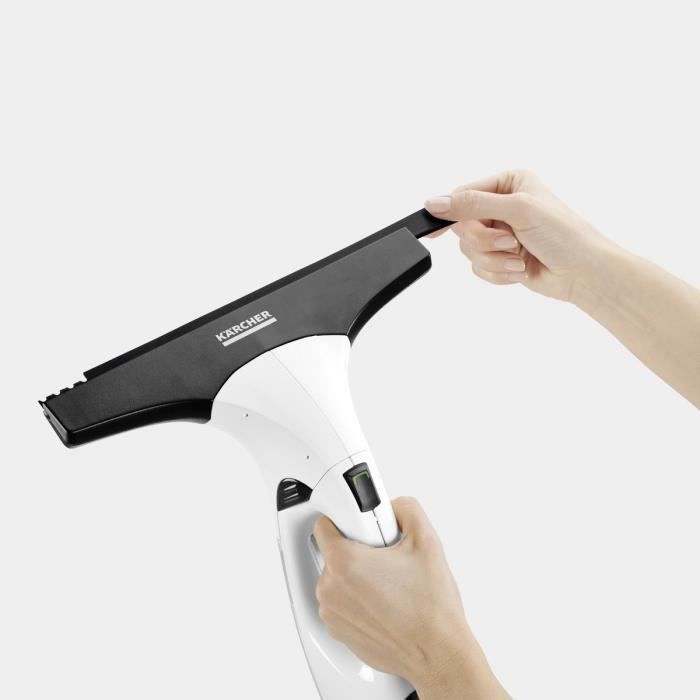 KARCHER WV 2 Plus - Limpiador de ventanas - 2 rasquetas (170 mm + 280 mm) - 35 min de autonomía - Limpia hasta 105 m² (35
