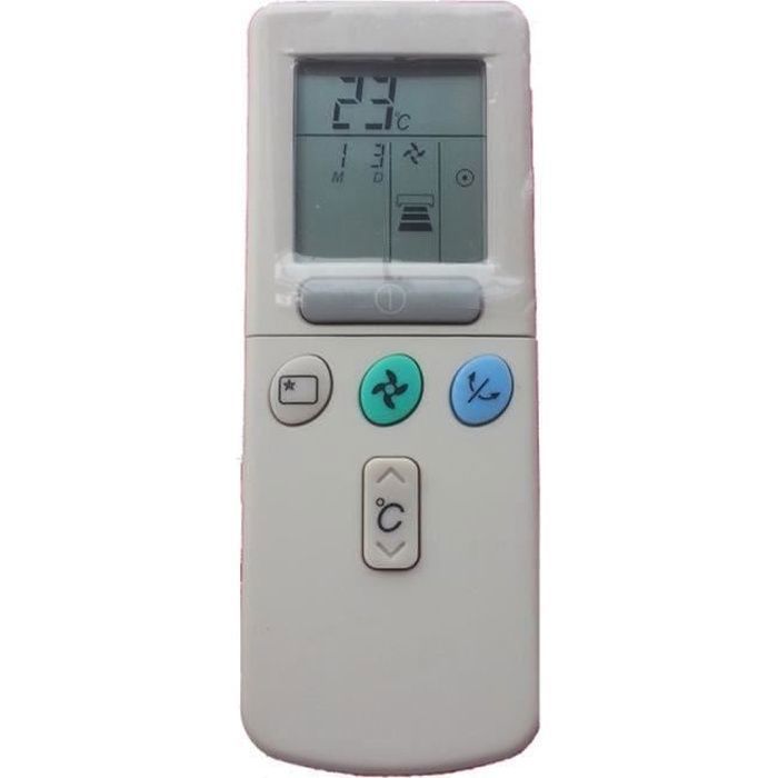 Control remoto - ZISONIX - RAK-25NH4 RAK-35NH4 RAK-50NH4 - Sencillo - Compatible con múltiples modelos