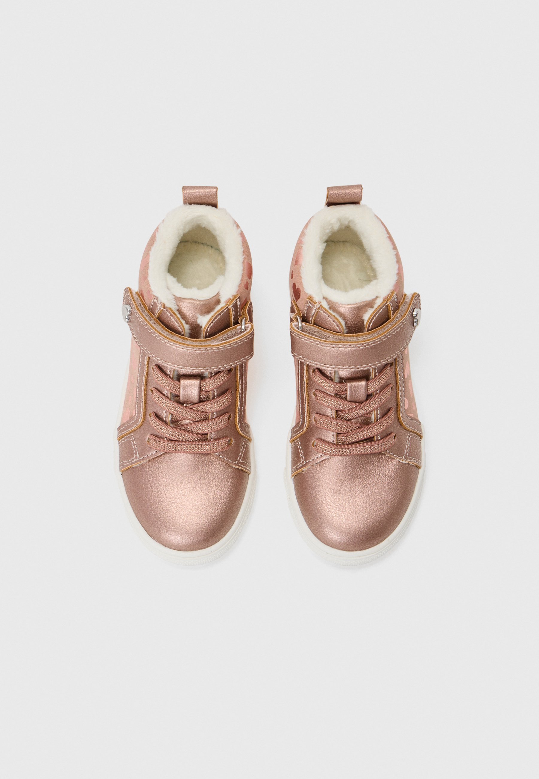 Friboo High-Top-Sneaker – roségoldfarben