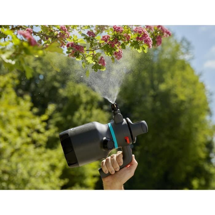 Pulvérisateur à pression GARDENA - Capacité 1.25L - Utilisation 360° - Indicateur de niveau intégré