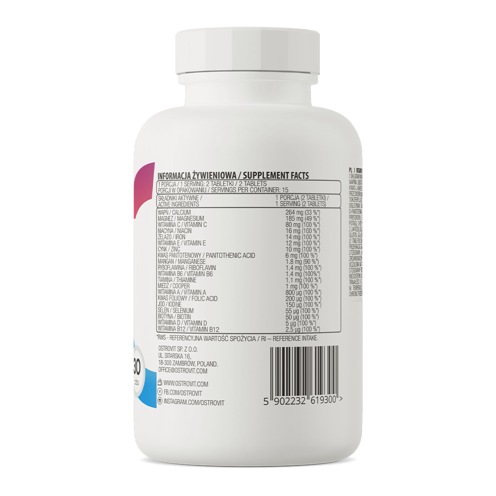OstroVit 100 % VITAMIN OG MIN