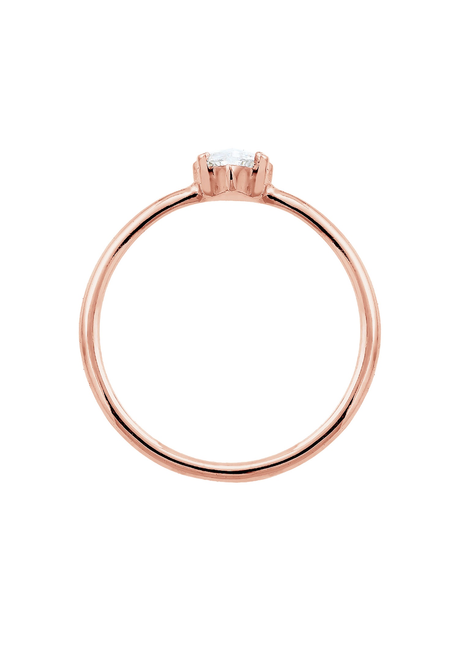 Elli Marquise zircone Minimal 925 Argent