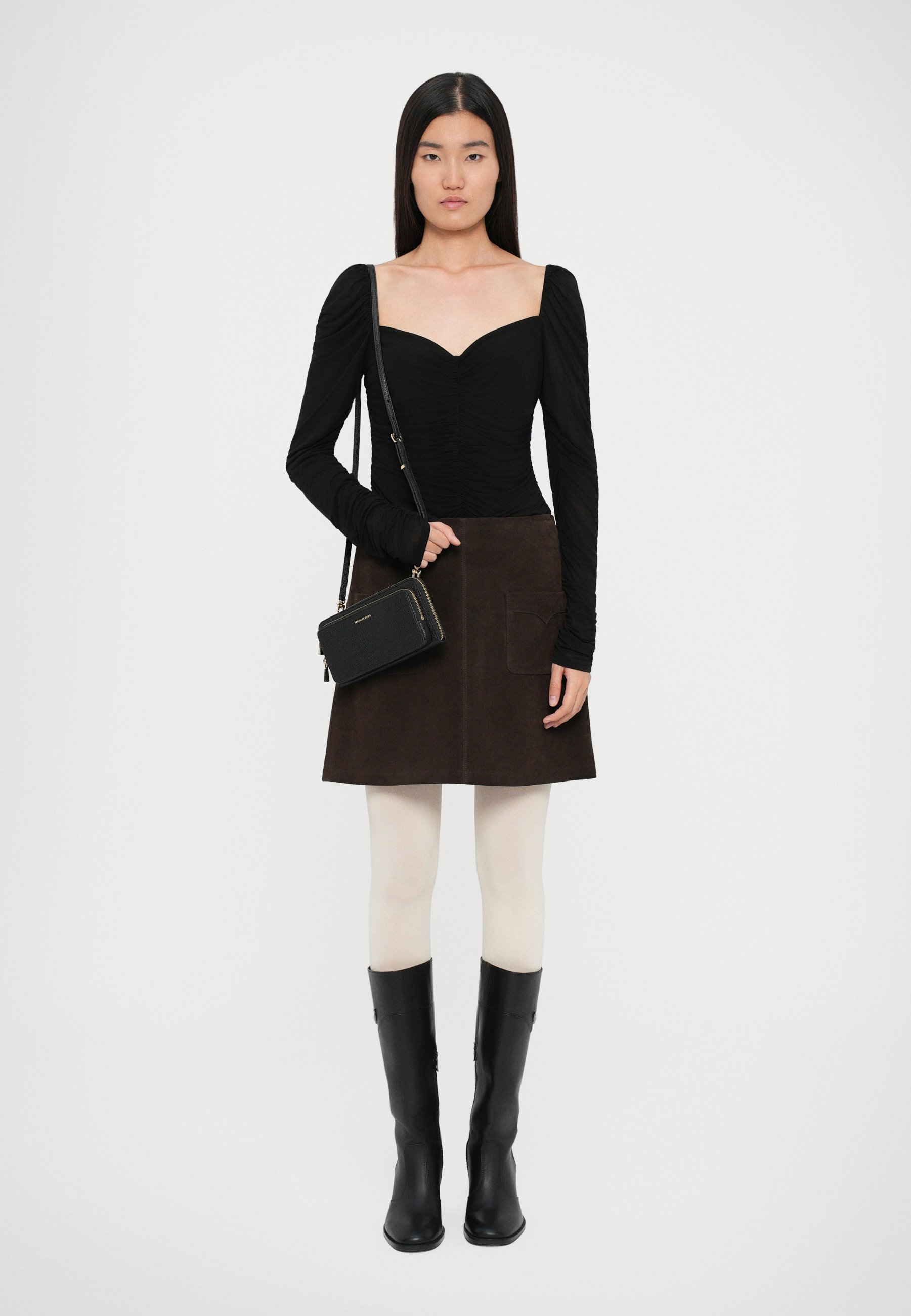 MICHAEL Michael Kors JET SET CONTINENTAL XBODY - Borsa a tracolla - nera