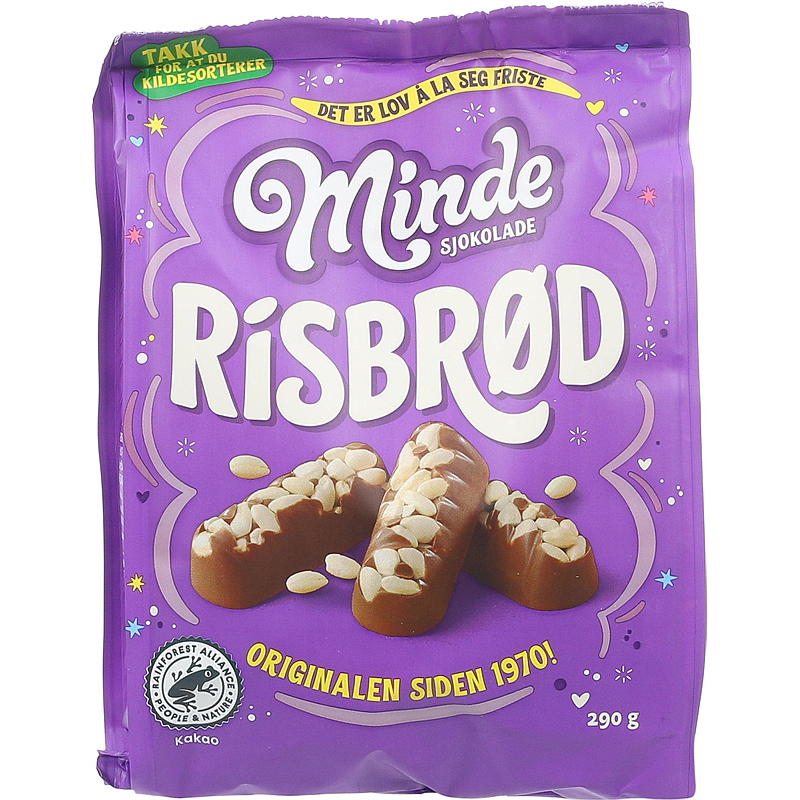 Minde Minde rijstbrood Zak van 290 g