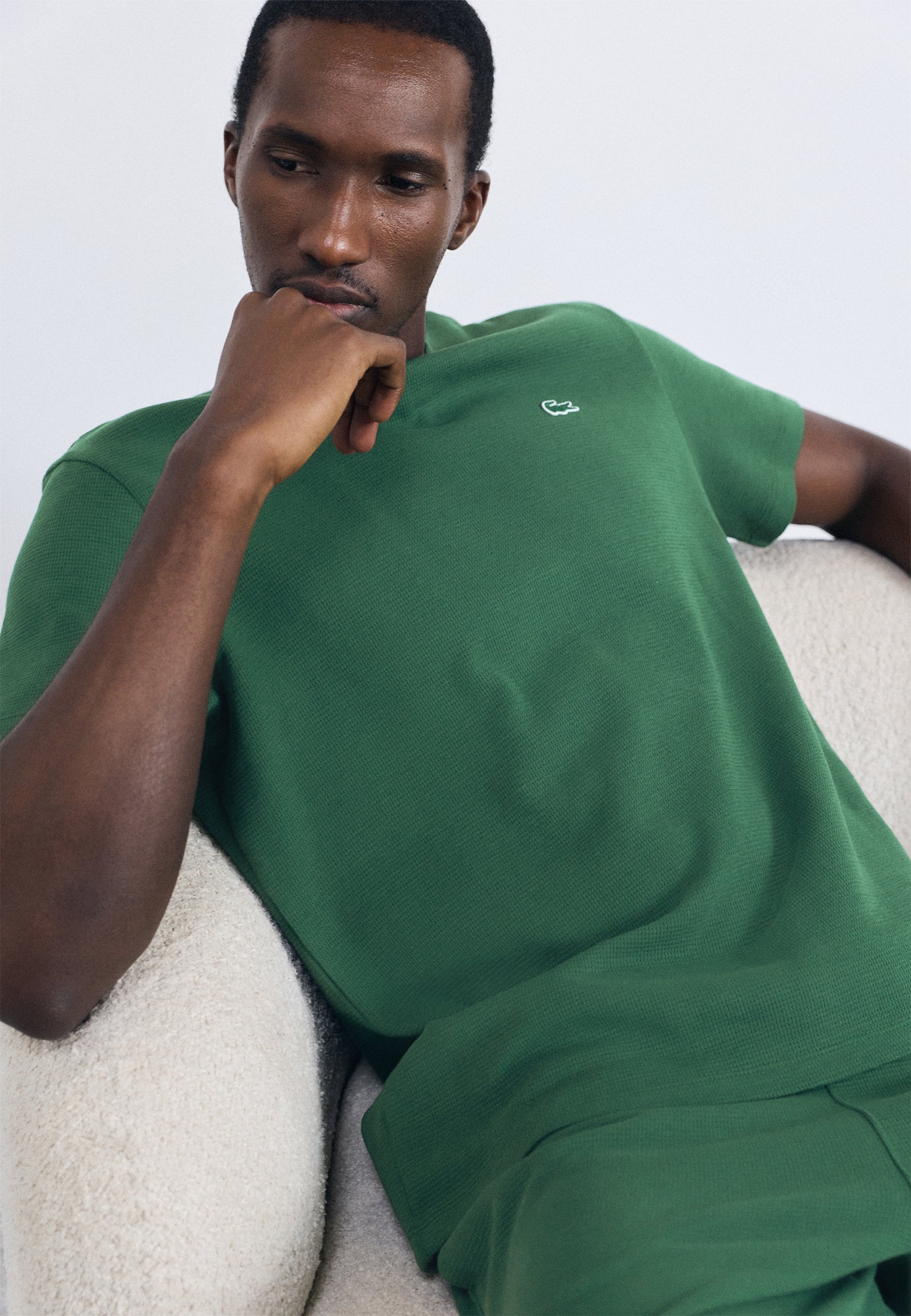Lacoste T-shirt d'intérieur - Haut de pyjama - vert