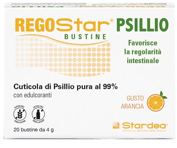 STARDEA Regostar Psyllium 20 sachets 4G améliore le transit intestinal