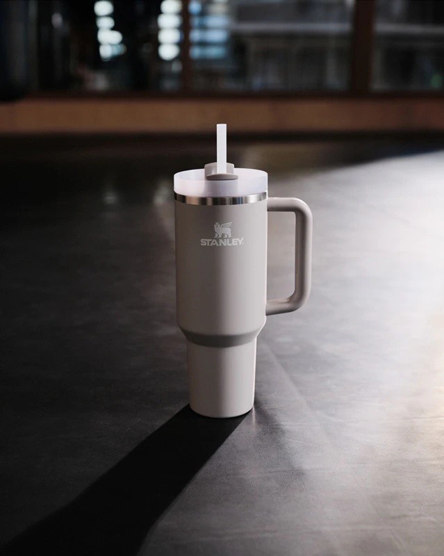 Stanley Quencher H2.O FlowState™ nerūdijančio plieno puodelis su šiaudeliu, didelis