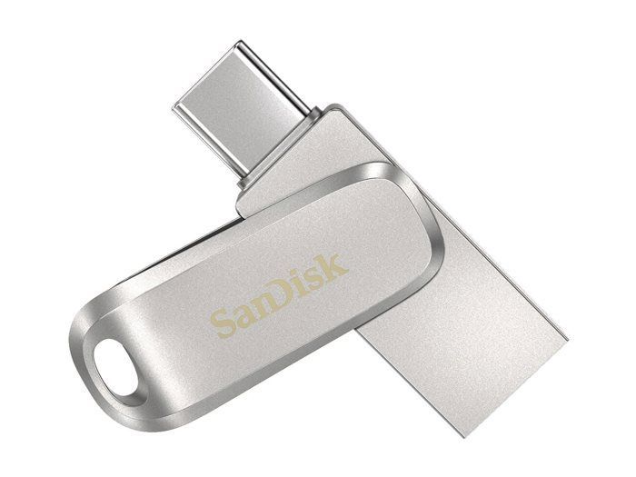 Clé USB - Sandisk - Ultra Dual Drive Luxe - 256 Go - USB-C - 150 Mo/s