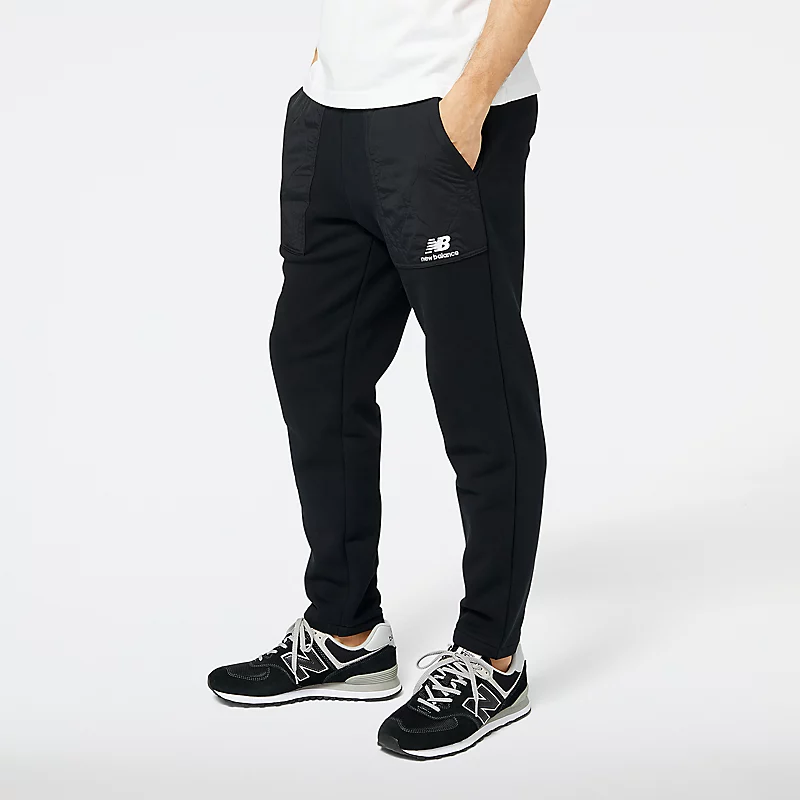NB Athletics Herren-Steppfleecehose – SCHWARZ