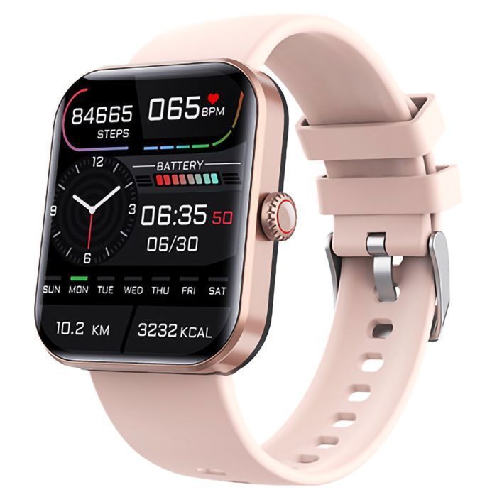 Montre connectée unisexe écran tactile 1,9
