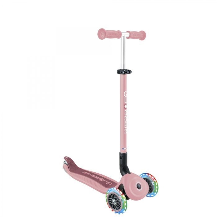 Globber - GO-UP ACTIVE LIGHTS Monopattino evolutivo - Rosa pastello
