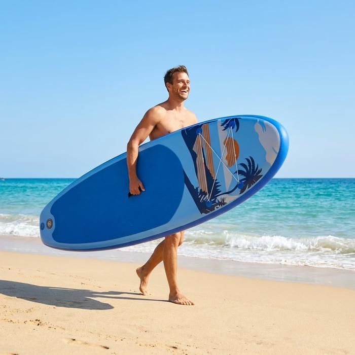InnoExpo SUPIE70A – Planche à pagaie gonflable unisexe adulte : 335×83×15 cm, charge 190 kg, pour aventures en sorties familiales