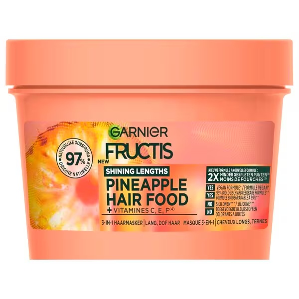 Garnier Fructis Maska za kosu 3 u 1 s ananasom 400 ml