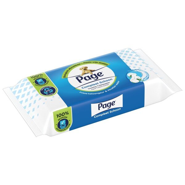 Toaletný papier Page Fresh and Clean Moisture<br>38 kusov
